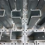 ISO9001 2008 Certified Hot Rolled Galvanized Steel Highway Guardrail Flange Post