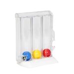 3 Ball Deep Volumertic Breathing Exerciser Device For Hospital