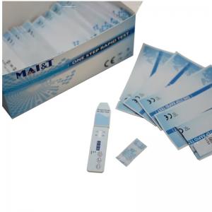 China Urine Hcg Rapid Test Kit ISO13485 Certificate Electric THC Test Strip factory