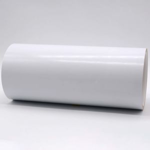 OEM Service Anti Static Label Material Matte White 2Mil Polyimide With Mesh