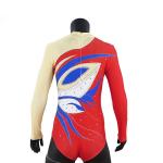 Stretchable Long Sleeve Gymnastics Leotards For Girls Sublimation Printing