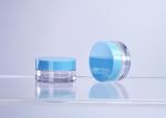 Thick Wall clear transparent Recyclable Plastic PET Cosmetics Jar 0.5OZ For Eye