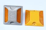 100*100*20mm Aluminium Solar Powered Square Road Studs for Road Safety Sale