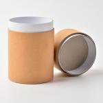 Rigid Boxes Customized Kraft Paper Tube Cylindrical Packaging Box with Your Own