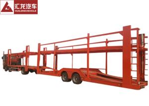 China New Design Vehicle Transport Trailer Highly Reliable 2 Axles With Cummins Engine factory