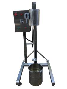 China 220V / 50Hz Tank Liquid Mixer Agitator 1.5KW Motor Power In Stainless Steel factory