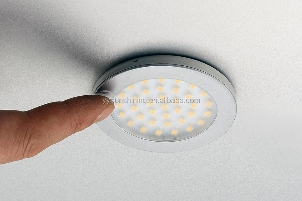 PC Shade Type Touch Sensor LED Recessed Under Cabinet Light for Customizable Lighting