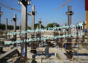China Multi storey Steel Building Prefab Steel Structures Fabrication Business Mall Glass Facade Curtain Walling Decorate factory