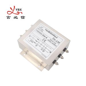 China 30A Three-Phase Filter M4 Screw Output EMI Filter For High Power Industrial Equipment factory