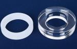 Slotted Perforated Quartz Flange Ring AR Coating