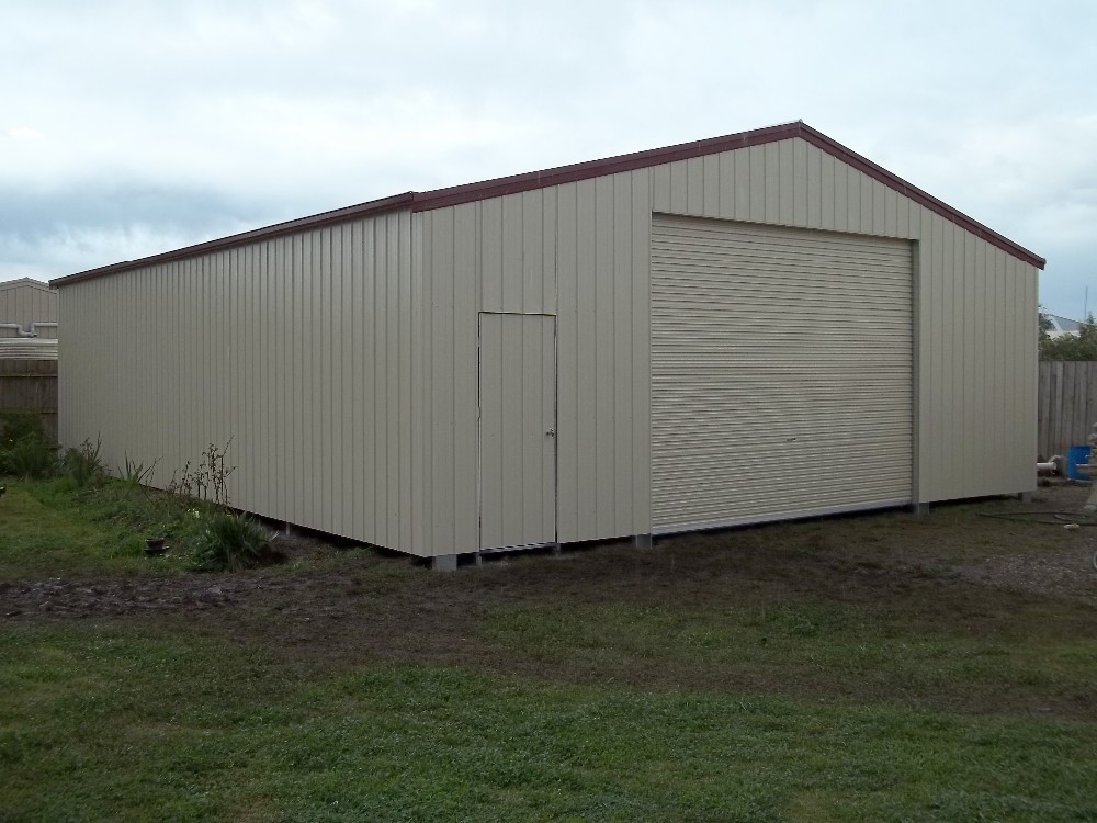 Customizable Steel Structure Workshop Low Maintenance With C Section / Z Section Purlin