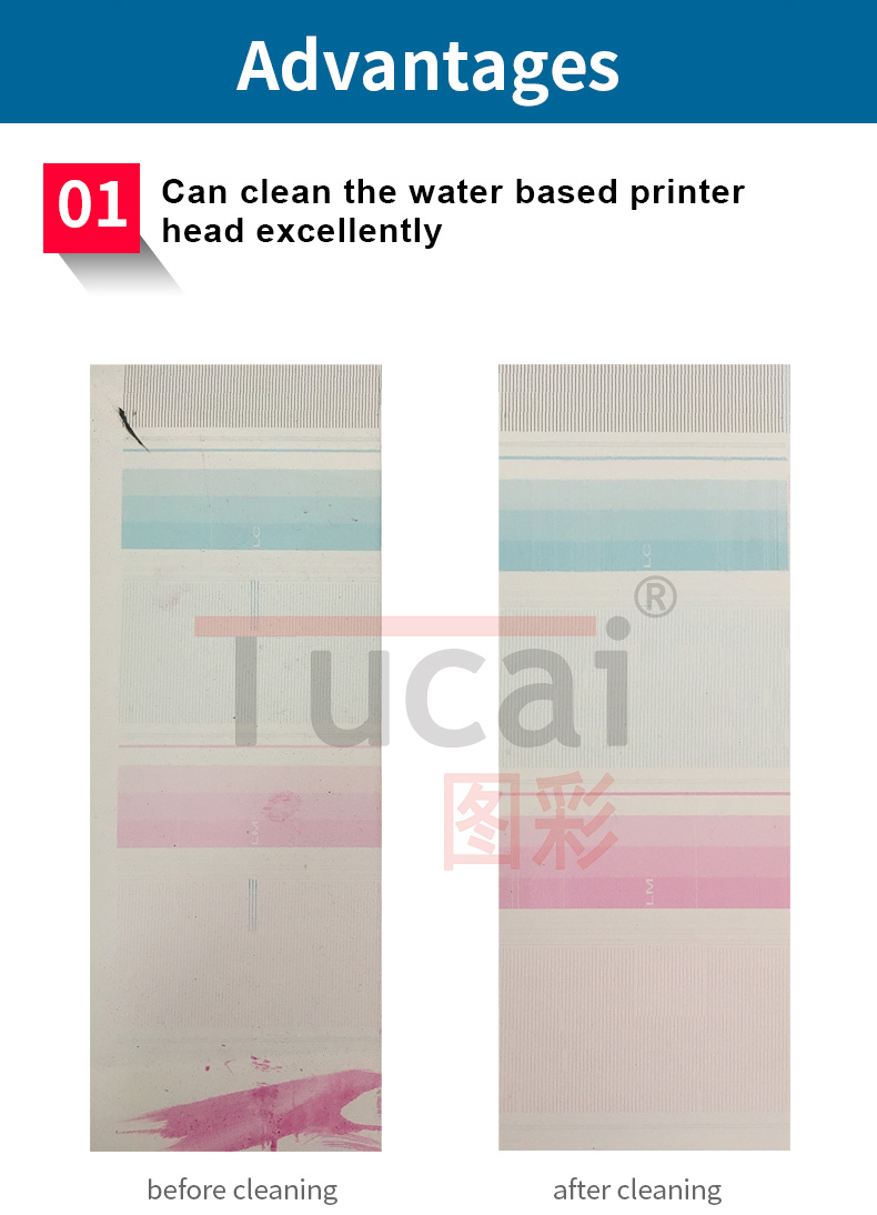 Belgian Agfa Solvent Ink Cleaning Solution 1000ml/Bottle Uv Ink Flush