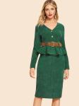 Dresses Women lady Elegant Two Piece Set women Clothing