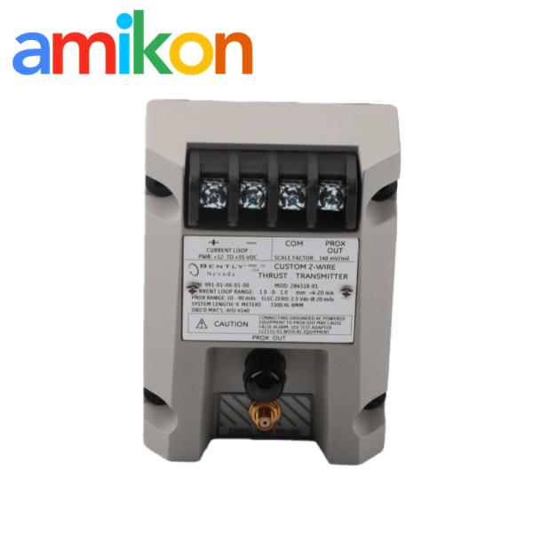 Bently Nevada 991-01-XX-01-01 MOD:284318-01 Thrust Transmitter with 4-20mA