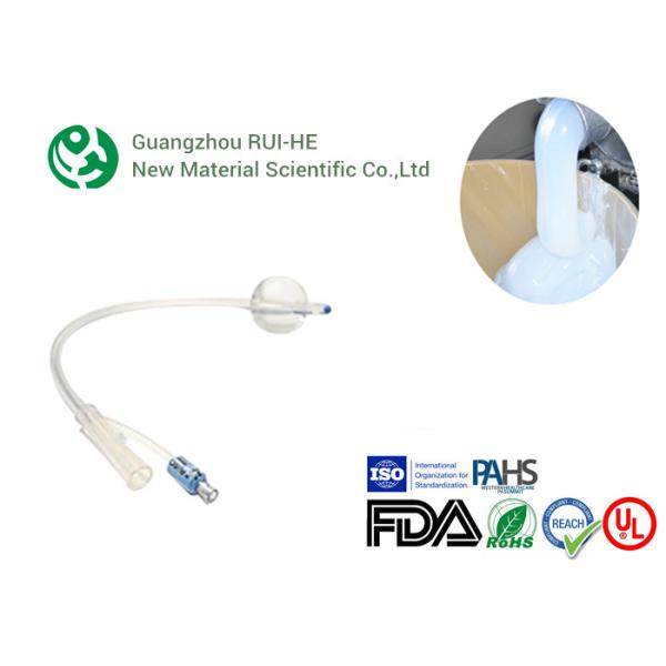 China Medical Usage Fast Curing Silicone Rubber 6250 - 60YH Good Rebound Property factory