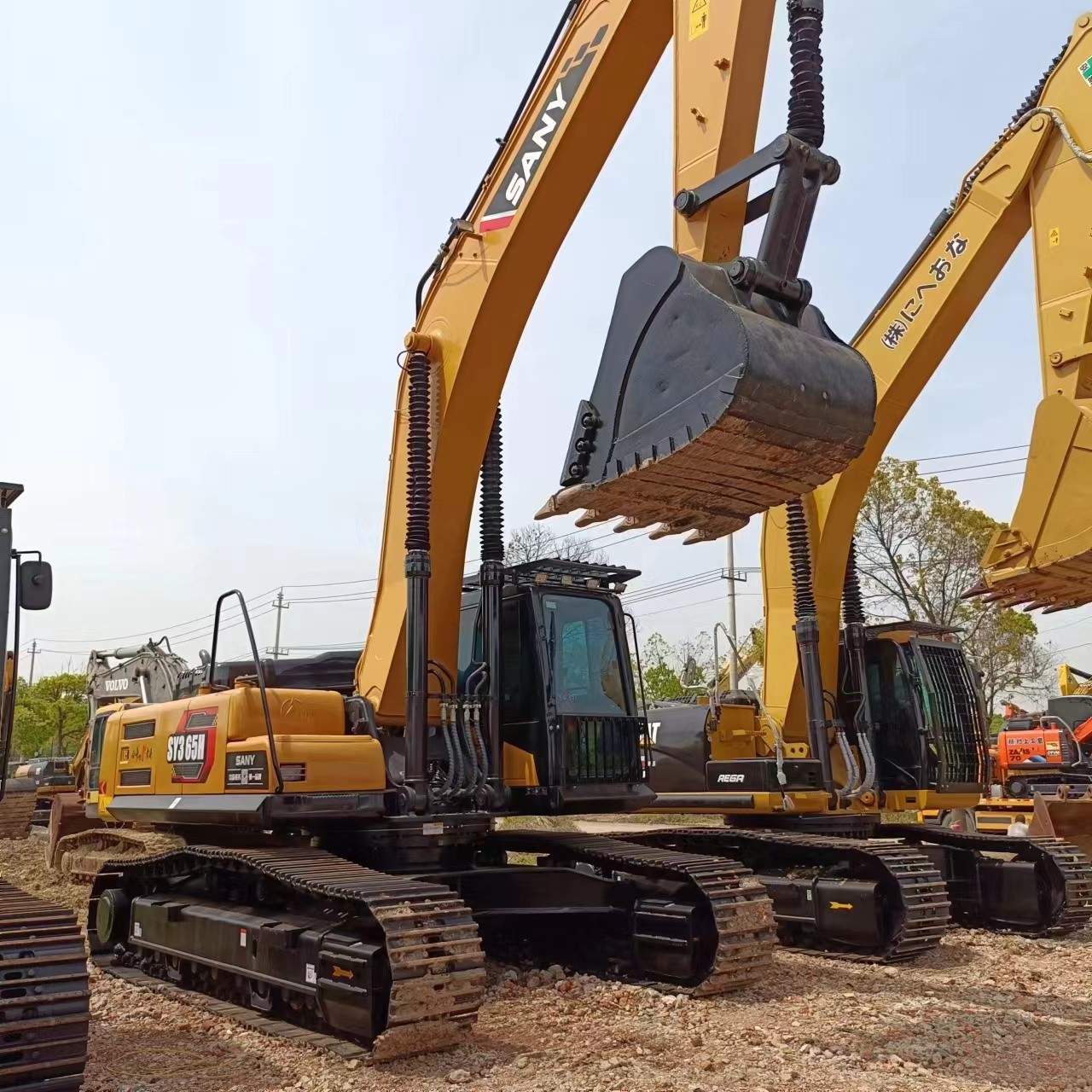 Sany SY365H Excavator Used Isuzu Engine Quality Engineering Construction Equipment