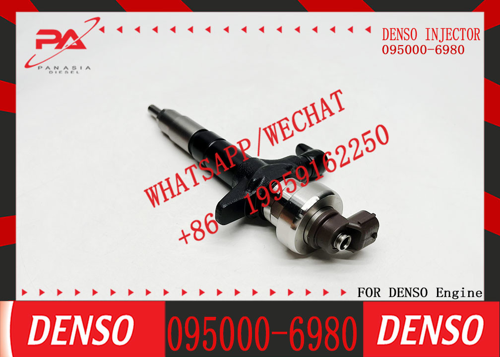Common Rail Fuel Injector 095000-6980 095000-5431 095000-5750 8-98011604-0 095000-6100 095000-6170