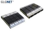 1x4 Multiple Ports QSFP28 Cage With Heat Sink Light Pipe EMI Tabs