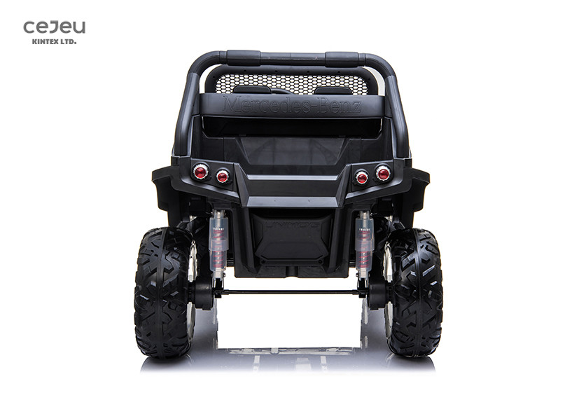 LED Lights Mercedes Benz Unimog Ride On 2 Seater With EVA Tire