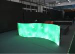 PH5.95 500mm x 500mm Curved LED Screens , IP65 curved led panels display