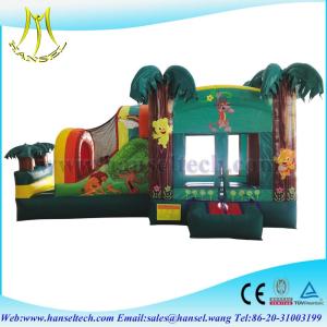 China Hansel top sale jungle infltable combo for commercial use factory