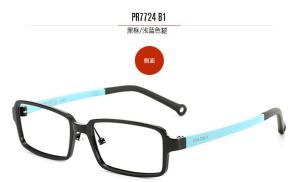China White Custom Eyeglass Frames , Kids Plastic Frames Strong Hydrolysis Resistance factory
