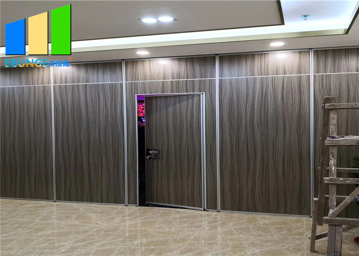 Laminate Soundproof Flexible Conference Room Sliding Folding Partition Walls