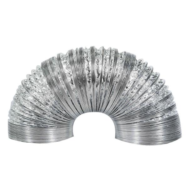 162-252 Air Quantity Aluminum Flexible Air Duct for Apartment HVAC Hydroponic