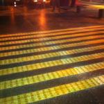 Thermoplastic Vibration Pavement Striping Machine For Bulge Marking