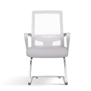 China Gray Ergonomic visitor seating chair meeting chair mesh chair factory