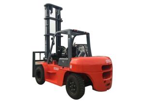 China 45000kgs Load Capacity Red Empty Container Handler with ZF 5WG261 AUTO Transmission factory