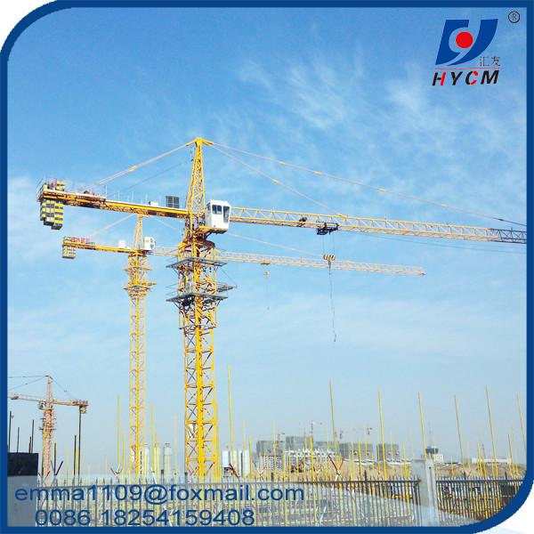 HYCM Brand QTZ6013 Topkit Crane Tower for 50meters Building Construction With
