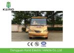 Multiple Purpose 8 Seater Electric Shuttle Bus Light Weight Superior Cruising