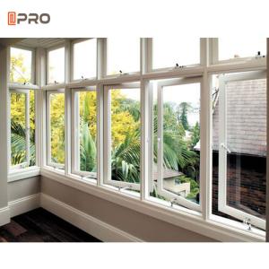 China Thermal Break Soundproof Aluminum Tilt Turn Window Simple Grill factory
