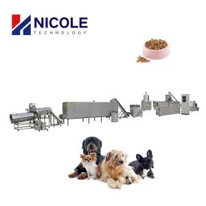 China Stainless Steel Dog Animal Pet Food Pellet Making Machine Full Automatic factory