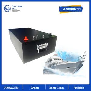 China OEM ODM LiFePO4 Electric Boat Marine EV Lithium Battery Pack 96v 300ah For Electric Yacht factory