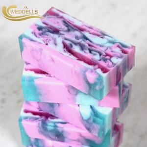 China Private Label Handmade Natural Body Soap Bar Colorful For Deep Cleaning factory