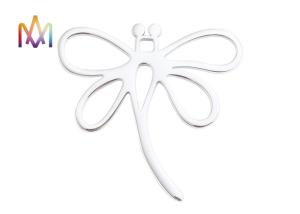 China OEM ODM Dragonfly Shaped Hollow Style Pendant DIY Metal Charms factory