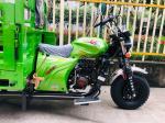 Front/Rear Tire 5.0-12 Heavy Duty Battery Powered Cargo Bike Tricycle with 175cc