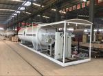 10 Tons Cylinder LPG Bottling Plant , 20,000L Gas Cylinder Filling Station