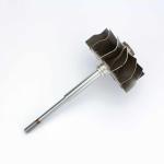 MS-TECH Turbo HX83 Turbine Wheel Shaft 3595589 Ind 125mm Exd 111.7mm Blades13