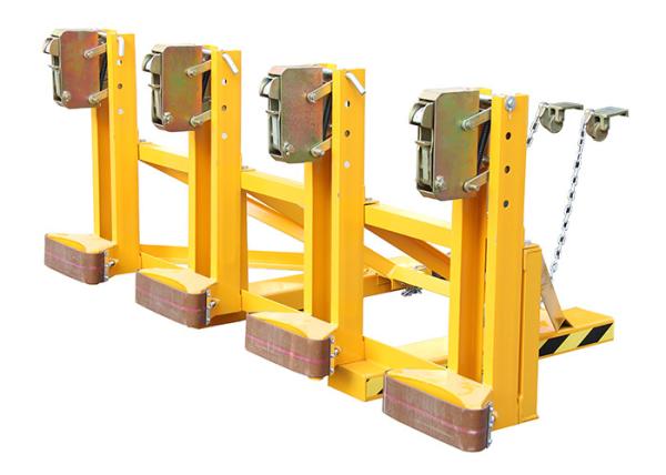 DG2000A Mechanical Clamping Single Eagle Grip Forklift Drum Grabber Loading