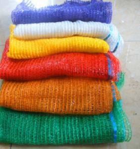 China Plastic PE HDPE Raschel Mesh Net Bags For Potato Citrus Bag factory