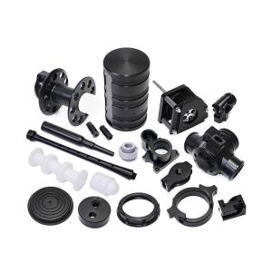 OEM Electronic Plastic Enclosures Titanium Hex Nuts Mold Injection Parts Plastic