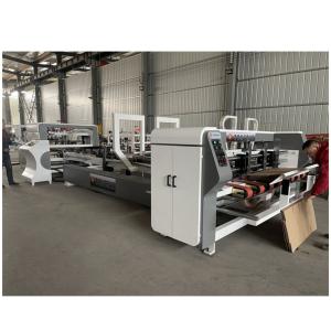 China 380V Carton Folder Gluer Machine for Corrugated Cardboard Box Packaging Type Cartons factory