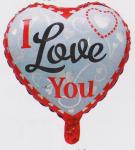 Stereoscopic Happy Birthday Letter Balloons Heart Shape Easy To Assemble