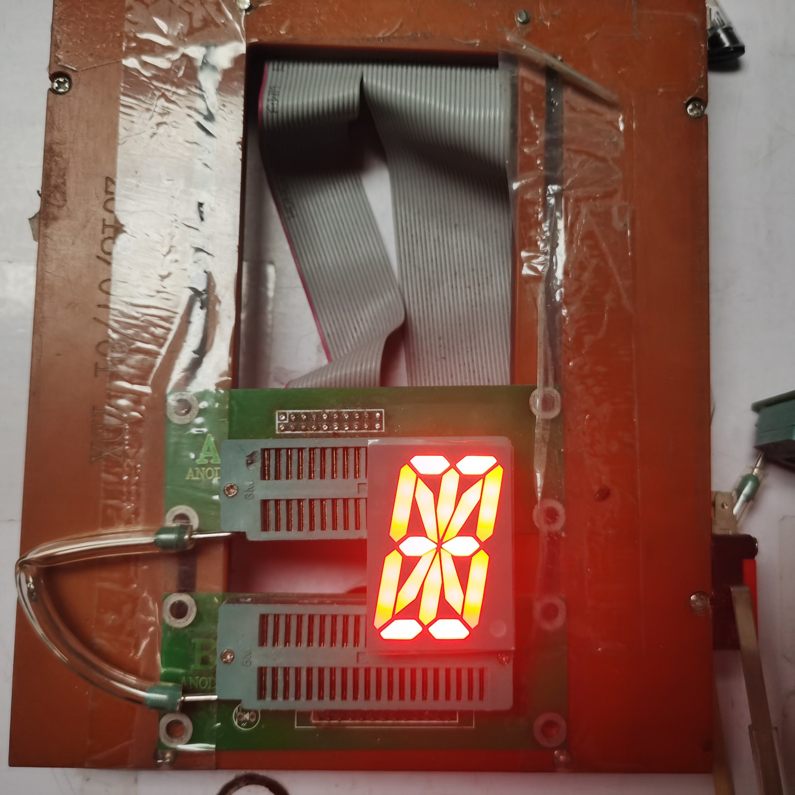 1.5" 80mW 20mA 16 Segment Led Display For Equipment