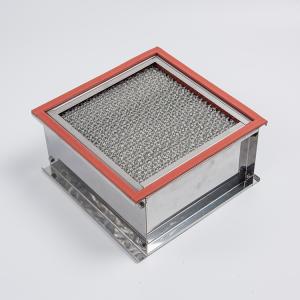 China Large Dust Capacity High Temperature Hepa Filter High Efficiency For Oven factory