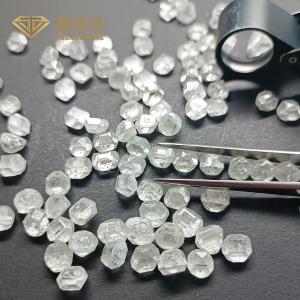China 0.4-0.6 carat Lab Grown Diamond Hpht Uncut White Rough Diamond factory
