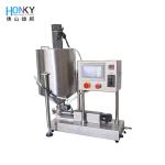 Desktop Servo Motor Control Syringe Tube Filling Machine Semi Automatic Tube
